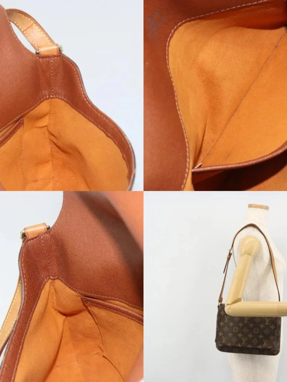 LOUIS VUITTON Monogram Musette Tango Short Strap Bag M51257 LV Auth 180787A